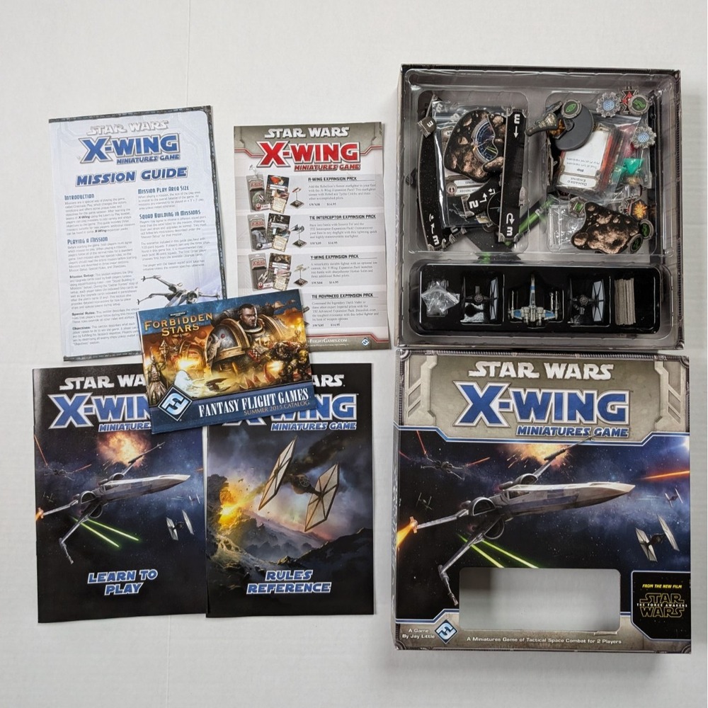 Star Wars X-Wing Miniatures Game Force Awakens Fantasy Flightโ Games Complete